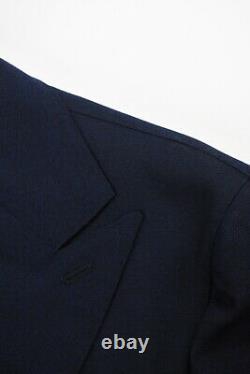 SUITSUPPLY HAVANA DOUBLE BREASTED Men UK38R 100% Wool Slim Cut Suit 18168