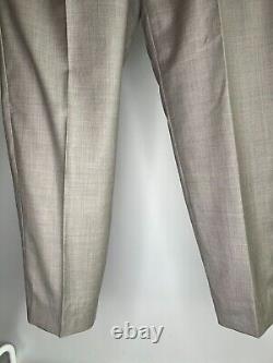 SUITSUPPLY Havana Patch Wide Lapel Slim Fit Blazer Pants Summer Suit Men's US 44