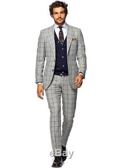 SUITSUPPLY Lazio Suit Wool from Vitale Barberis Canonico Slim Fit EU98 / UK40L