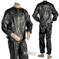Sauna Sweat Suit Slimming Fitness Weight Loss Gym Exercise Training Track Suit