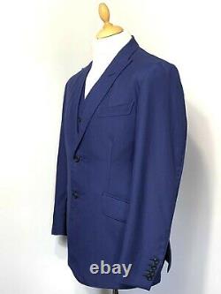 Sir Tom Baker London Men's Handmade Slim Fit? Suit Size 40 Trousers W34 L30