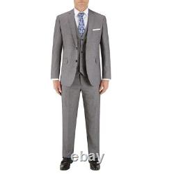Skopes Harcourt Silver Grey Slim-Fit Suit Wedding / Smart / Casual