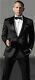 Skyfall James Bond Slim Fit Black Wedding Dinner Party Suit-High quality Replica
