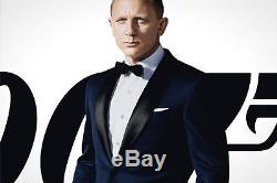 Skyfall James Bond Slim Fit Blue 2 Piece Wedding Party Suit-High quality Replica