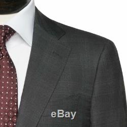 Spier Mackay Charcoal Check Super 120s Slim Fit Suit