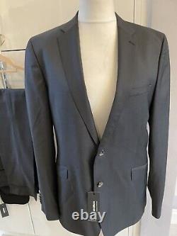 Strellson Grey Wool Slim Fit Suit Size 44chest 38W 34L