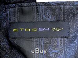 Stunning Etro Slim-Fit Suit Runway Pice Sz US 44 IT 54 Excellent condition