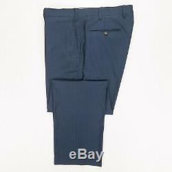 SuitSupply Napoli Navy Blue Reda S110's Wool Slim Fit Suit 42 44 R Pants 38 x 29