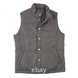 SuitSupply Slim-Fit Brushed Flannel Wool Quilted Padded Vest M NWT Suit Supply