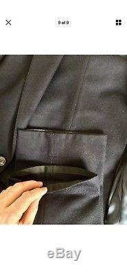 Suitsupply Havana Suit 38R VBC Navy Flannel Slim Fit 38 US Patch Pockets