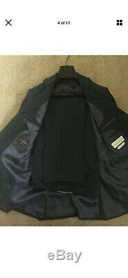 Suitsupply Lazio Navy Plain Slim Fit Suit P2778lai 40r