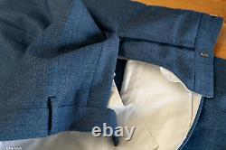 Suitsupply Slim Fit Suit (38S) Twill Heavy Wool Wide Peak Lapel