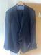 T. M. Lewin Brand New Navy Blue 48R Slim Fit Suit, 2x pairs of trousers 38R