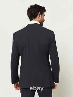 TM Lewin infinity Charcoal Slim Fit Two Piece Suit Jacket 42R Trousers 37R new