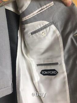 TOM FORD O Connor Suit Size 48r Slim Fitting Light Grey Like Sky Fall 007