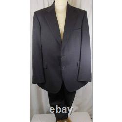 Tailored suit 40 inch Slim Fit Cotton Brown