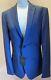 Ted Baker Men's Suit Jacket Size 38R Panama Blue Slim Fit TB023JS