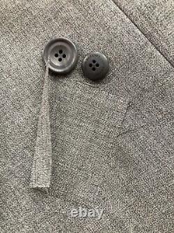 Thom Sweeney Grey Weighouse Slim-Fit Wool Suit 3 Piece 40R £1745 (Mr Porter)