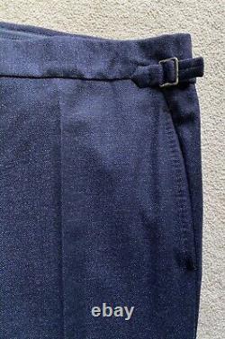 Tom Ford Americana Blue Suit Size 50R/52R Wool Cashmere Basic Base A Fit