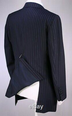 Tom Ford Regency Slim Fit Navy Blue Chalkstripe 2-Btn Wool Suit 44R