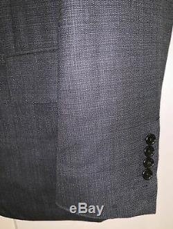 Tom Ford Shelton Charcoal Grey Wool / Silk Suit EU 54 Slim Fit US 44 Cost £3310