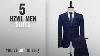 Top 10 Hzwl Men Suits Winter 2018 Hzwl Man S Slim Plaid Modern Fit Two Button 3 Piece Suit