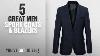 Top 10 Mens Sport Coats Blazers Winter 2018 Benibos Mens Slim Fit Casual One Button Blazer