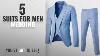 Top 10 Suits For Men Wedding 2018 Gomy Men S Slim Fit 3 Piece Suits Single Breasted Business