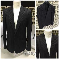UltraRare&Gorgeous Dior Homme AW07 Hedi Slimane SlimFit Flannel Pinstripe Suit