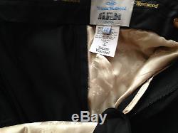 VIVIENNE WESTWOOD MAN Classic Suit Slim fit Black UK36/IT46 New with Tag