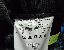 Versace Jeans Floral Suit IT48 Jacket + Pants Slim Fit RRP795GBP