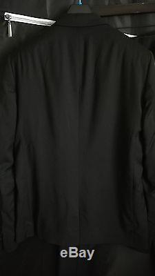 Versace x H&M Cruise Collection Slim Fit Suit Set Size EU 50 Black DEAD STOCK