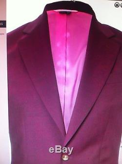 Vivienne Westwood MAN PURPLE Slim Fit''james Suit. Size 44(UK34) RRP £665