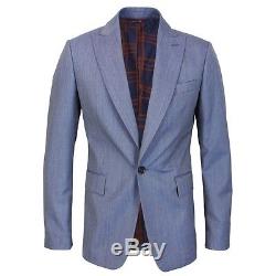 Vivienne Westwood Slim Fit Blue Suit UK40 Chest NEW WITH TAGS RRP £845