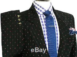 Vtg 1990s Luxury Mens Vivienne Westwood London Slim Fit Suit 38r W32 X L32