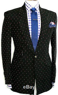 Vtg 1990s Luxury Mens Vivienne Westwood London Slim Fit Suit 38r W32 X L32