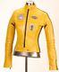 Womens Kill Bill Slim Fit Ce Armour Motorbike / Motorcycle Leather Jacket / Suit