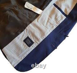 ZARA MAN Ceramic Cotton Slim Fit Suit 36 Chest / 30 Waist RRP £140